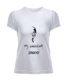 Atatürk Kadın Tişört - Tisho