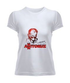 ATATÜRK Kadın Tişört - Tisho