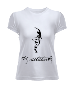 Atatürk Kadın Tişört - Tisho