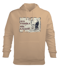 ATATÜRK KAPŞONLU Erkek Kapüşonlu Hoodie Sweatshirt - Tisho