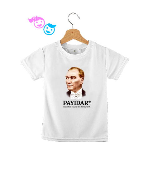 Tisho - Atatürk - Payidar - Sonsuza Kadar Yaşayacak Beyaz Çocuk Unisex