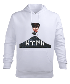 ATATÜRK PORTRELİ SWEATSHİRT Erkek Kapüşonlu Hoodie Sweatshirt - Tisho