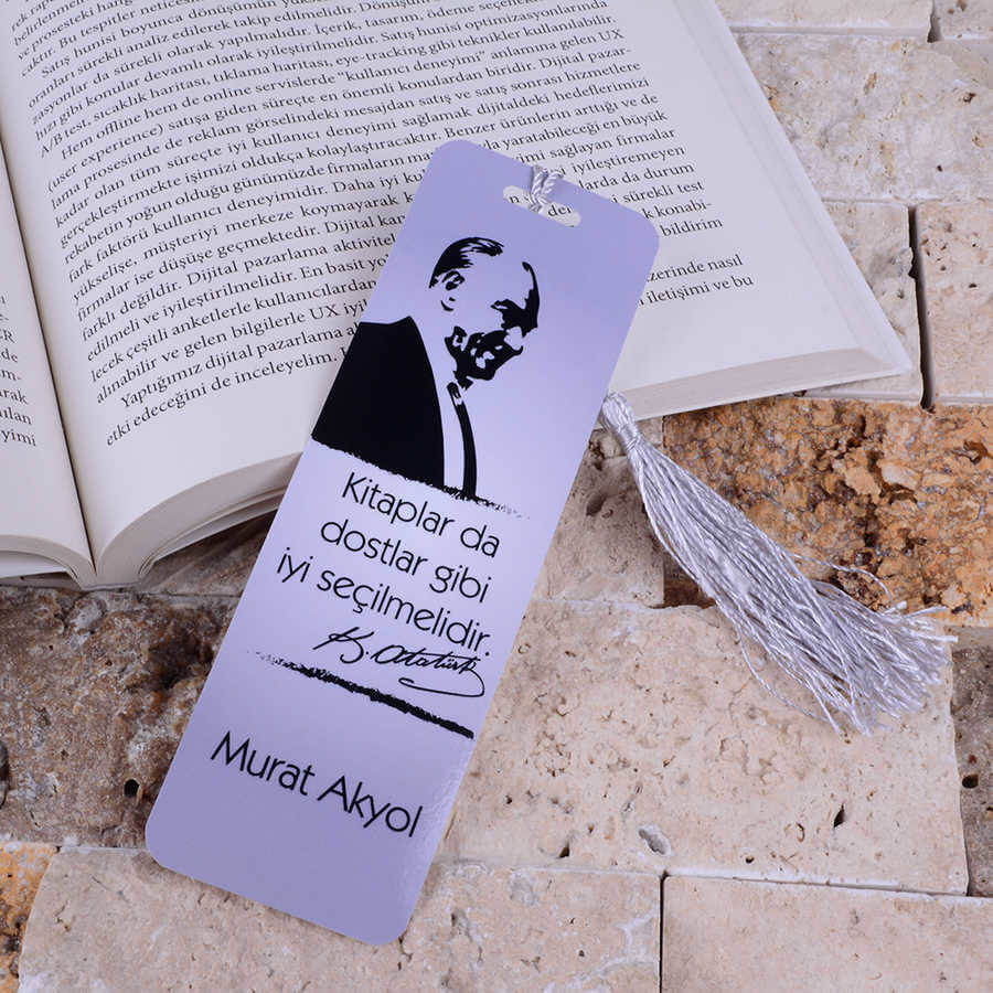 Tisho - Atatürk Resimli Kitap Ayracı Hediyesi