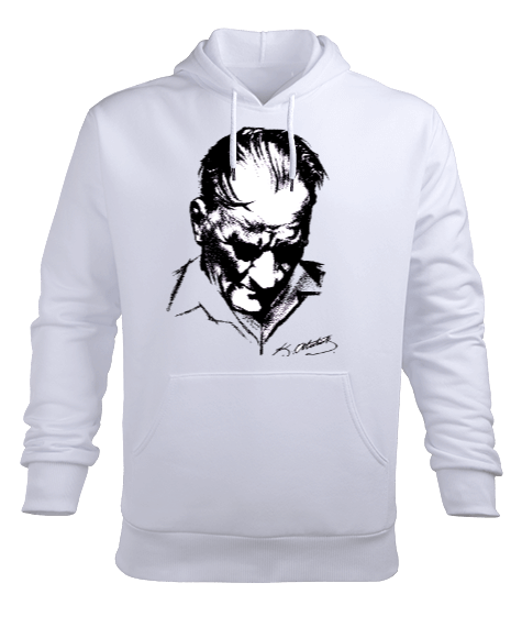 Tisho - ATATÜRK seweat Erkek Kapüşonlu Hoodie Sweatshirt