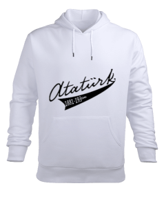 Atatürk shirt Erkek Kapüşonlu Hoodie Sweatshirt - Tisho