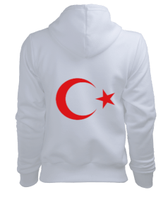 Atatürk SweetShirt Kadın Kapşonlu Hoodie Sweatshirt - Thumbnail