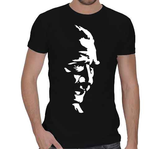 Tisho - Atatürk Tasarımlı Erkek Regular Kesim Tişört