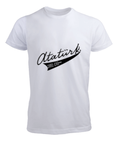 Atatürk Tasarımlı Erkek Tişört - Tisho