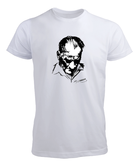 Atatürk Tasarımlı Erkek Tişört
