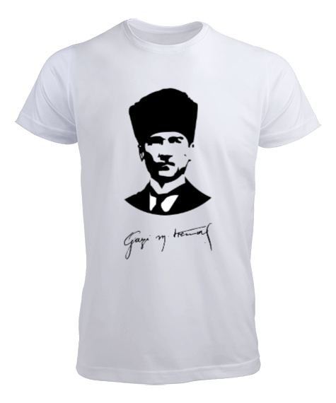 Atatürk temalı Erkek Tişört - Tisho