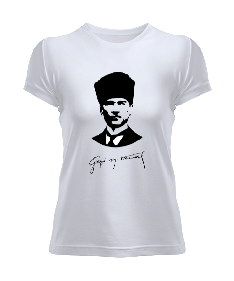 Tisho - Atatürk temalı Kadın Tişört