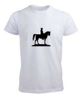 Atatürk Türk ve Türkçülük Özel Tasarım Beyaz Erkek Tişört - Tisho