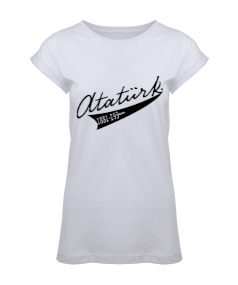 ATATÜRK YAZILI UZUN TUNİK Kadın Tunik - Tisho