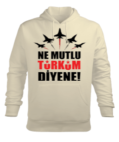 ATATÜRKİYE Erkek Kapüşonlu Hoodie Sweatshirt - Tisho