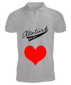 atatürkü seviyorum Erkek Kısa Kol Polo Yaka - Tisho