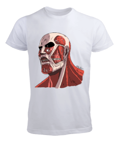 Tisho - Attack on Titan Tasarım Baskılı Erkek Tişört