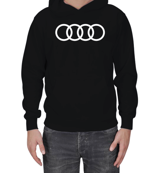Tisho - Audi Logolu Erkek Kapşonlu