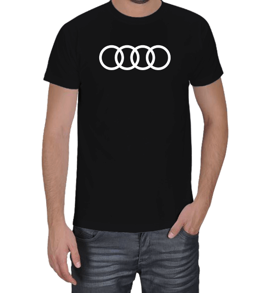 Tisho - Audi Logolu Erkek Tişört