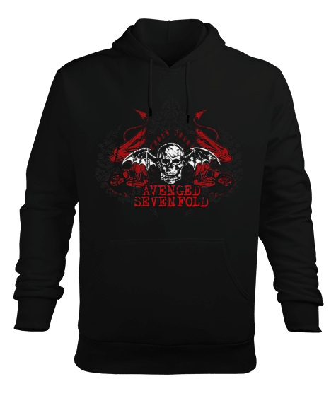Tisho - Avenged Sevenfold Erkek Kapüşonlu Hoodie Sweatshirt
