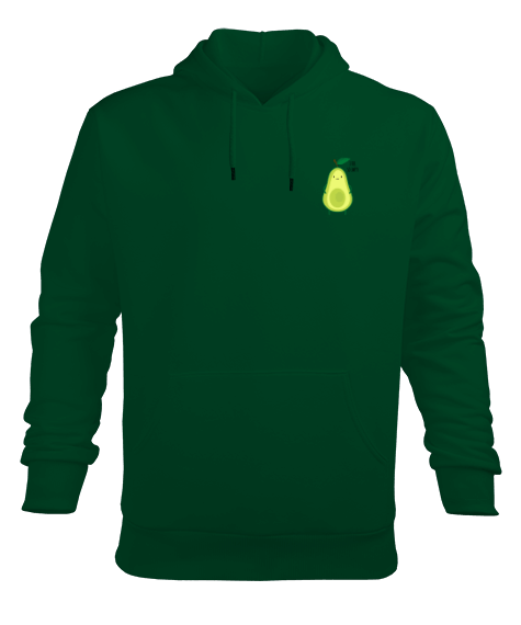 Tisho - Avocado Erkek Kapüşonlu Hoodie Sweatshirt