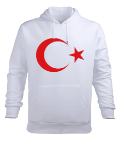 AY YILDIZ Erkek Kapüşonlu Hoodie Sweatshirt - Tisho