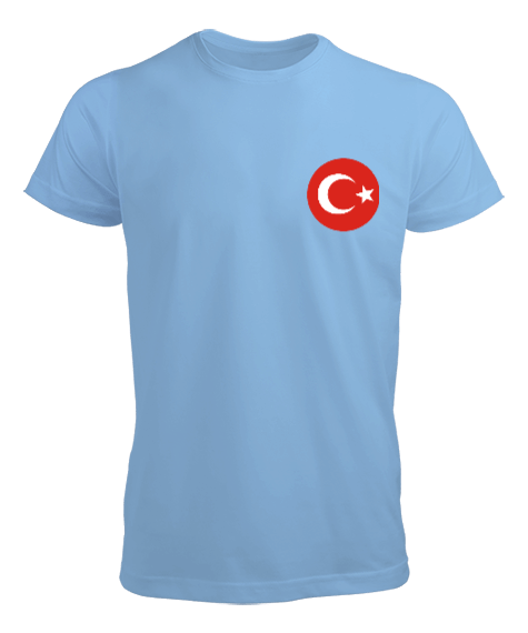  ay yıldız erkek tişört Erkek Tişört - Tisho