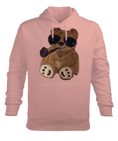 Ayıcık Erkek Kapüşonlu Hoodie Sweatshirt - Tisho