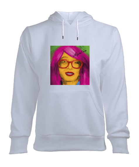 Tisho - aysel abla swith tsirt Kadın Kapşonlu Hoodie Sweatshirt