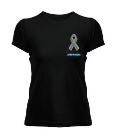 Azerbaycan,Azerbaijan,Azerbaycan Bayrağı,Azerbaycan logosu. Kadın Tişört - Tisho