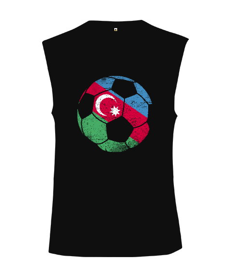 Tisho - Azerbaycan,Azerbaijan,Azerbaycan Bayrağı,Azerbaycan logosu. Kesik Kol Unisex Tişört