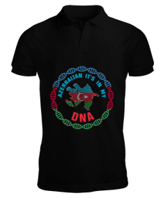 Azerbaycan,Azerbaycan ve Türkiye,Azerbaycan Bayrağı,Türkiye Bayrağı. Erkek Kısa Kol Polo Yaka - Tisho