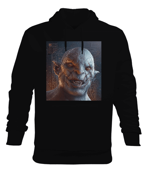 Tisho - AZOG MORDORGUNDABAD Erkek Kapüşonlu Hoodie Sweatshirt