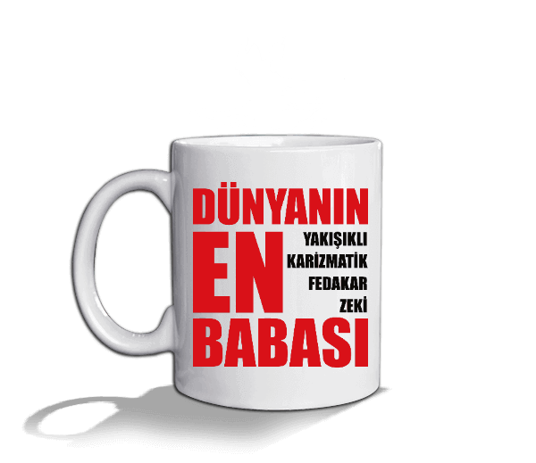 Tisho - Babalar Günü / Doğum günü kupası Beyaz Kupa Bardak