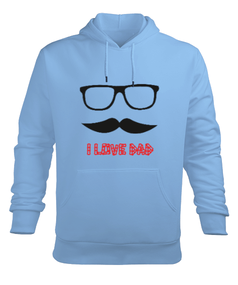 Tisho - Babalar Günü Erkek Kapüşonlu Hoodie Sweatshirt