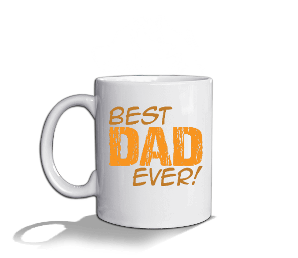Babalar Günü Kupası - En İyi Baba - Best Dad Ever Beyaz Kupa Bardak
