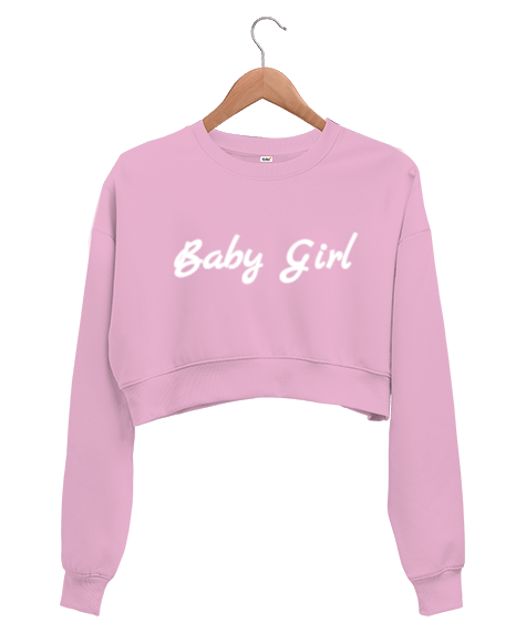 Tisho - Baby Girl Kadın Crop Sweatshirt
