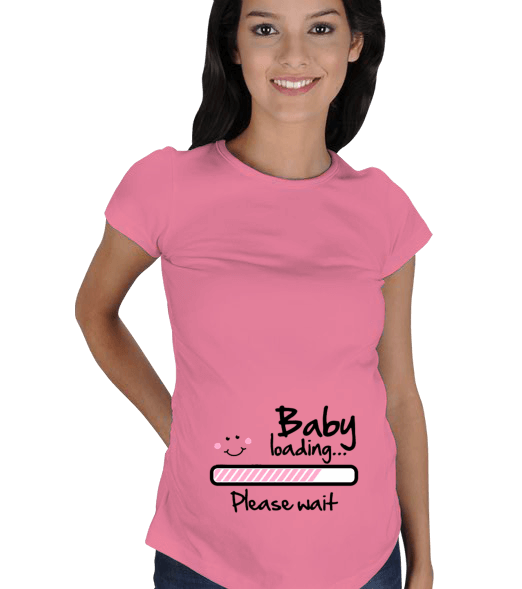 Tisho - Baby Kısa Kollu Hamile Tişörtü