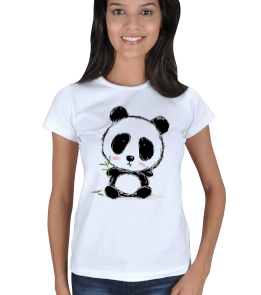 Tisho - baby panda Kadın Tişört