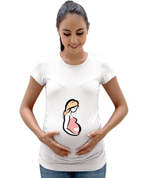 Tisho - Baby X Kadın Hamile Tişört