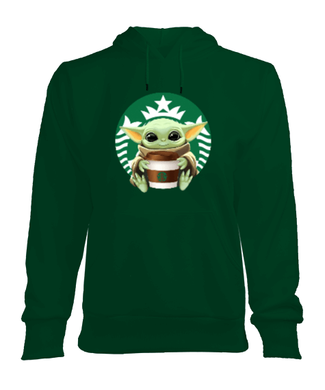 Tisho - Baby Yoda Merch Kadın Kapşonlu Hoodie Sweatshirt