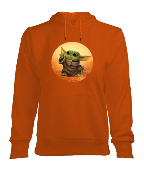 Tisho - Baby Yoda Merch Kadın Kapşonlu Hoodie Sweatshirt