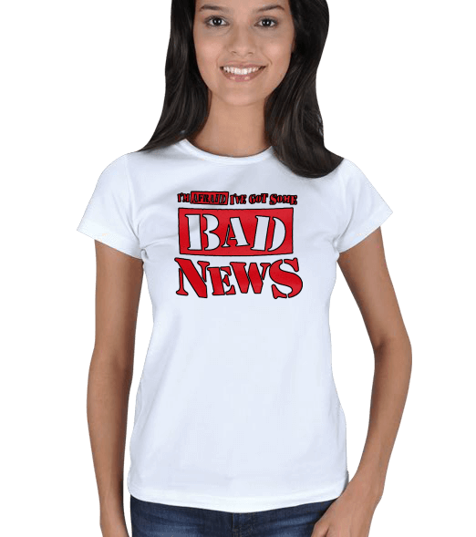 Tisho - Bad News Barrett Kadın Tişört