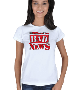 Bad News Barrett Kadın Tişört - Thumbnail