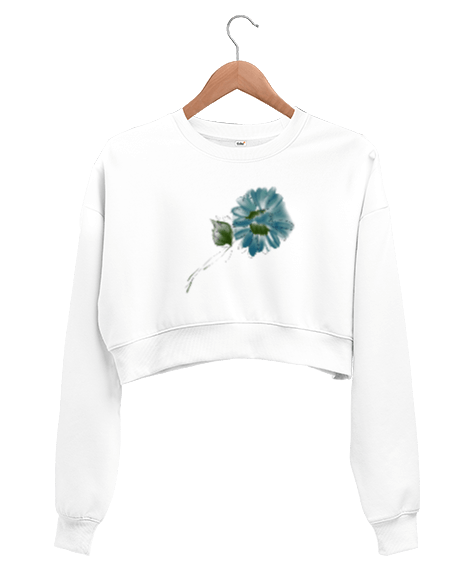 Tisho - BAHARA İNAT Kadın Crop Sweatshirt