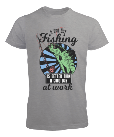 Tisho - Balık Tutma - Fishing Erkek Tişört