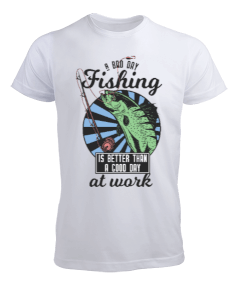 Tisho - Balık Tutma - Fishing Erkek Tişört