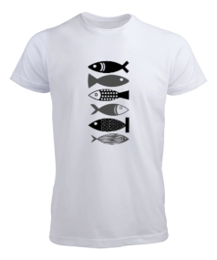Tisho - Balıklar Erkek Tişört