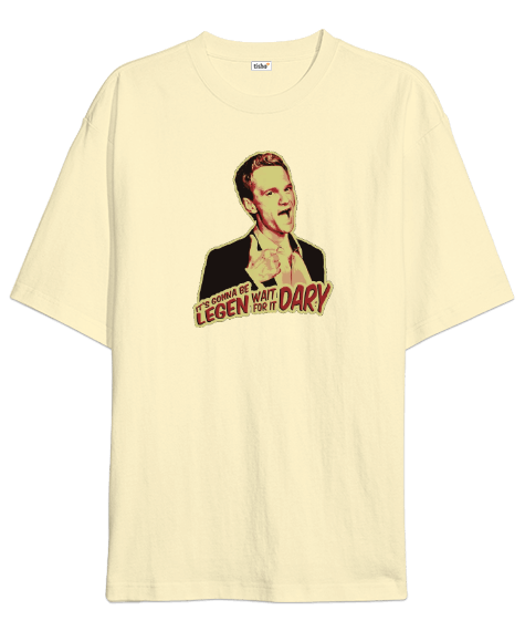 Tisho - Barney Stinson 3 Oversize Unisex Tişört