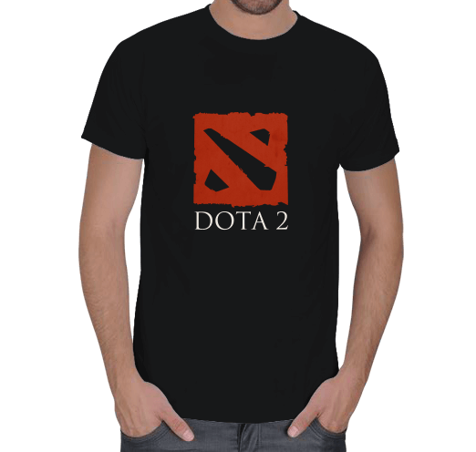 Tisho - Basic Dota 2 Logo Erkek Tişört