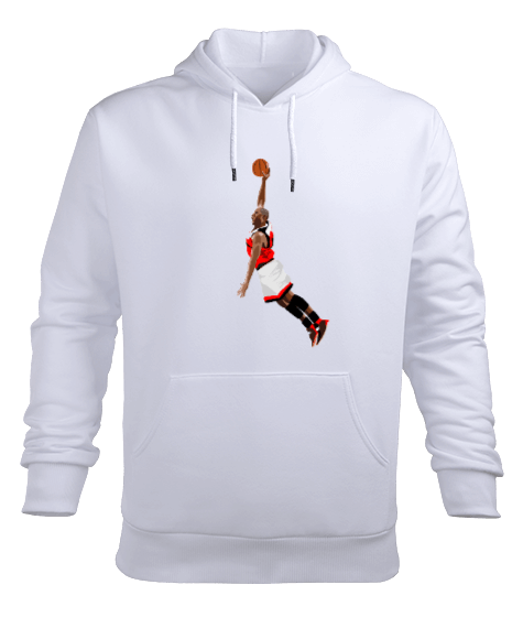 Tisho - Basketball Erkek Kapüşonlu Hoodie Sweatshirt